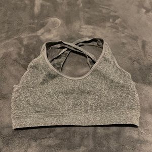 Gray Auden Sports Bra